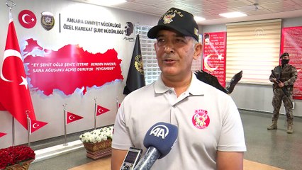 15 Temmuz'da Ankara Özel Harekat Daire Başkanlığında yaralanan polis Atilla Tetik (1) - ANKARA