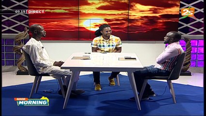 JUNIOR DIAKHATE DANS GOOD MORNING DU MARDI 14 JUILLET 2020 AVEC PAPE SIDY FALL