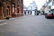 Stornoway (Steornabhagh) town centre Isle of Lewis, in the Outer Hebrides of Scotland