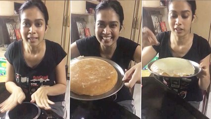 माधुरी देसाईने बनवला खास केक 🧁 | पाहा तिच्या मजेदार व्हिडिओमध्ये