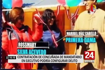 Contratación de concuñada del presidente podría ser un delito según especialistas