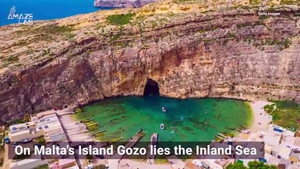 This Small Tunnel Leads to an Inland Sea Once Used by Pirates