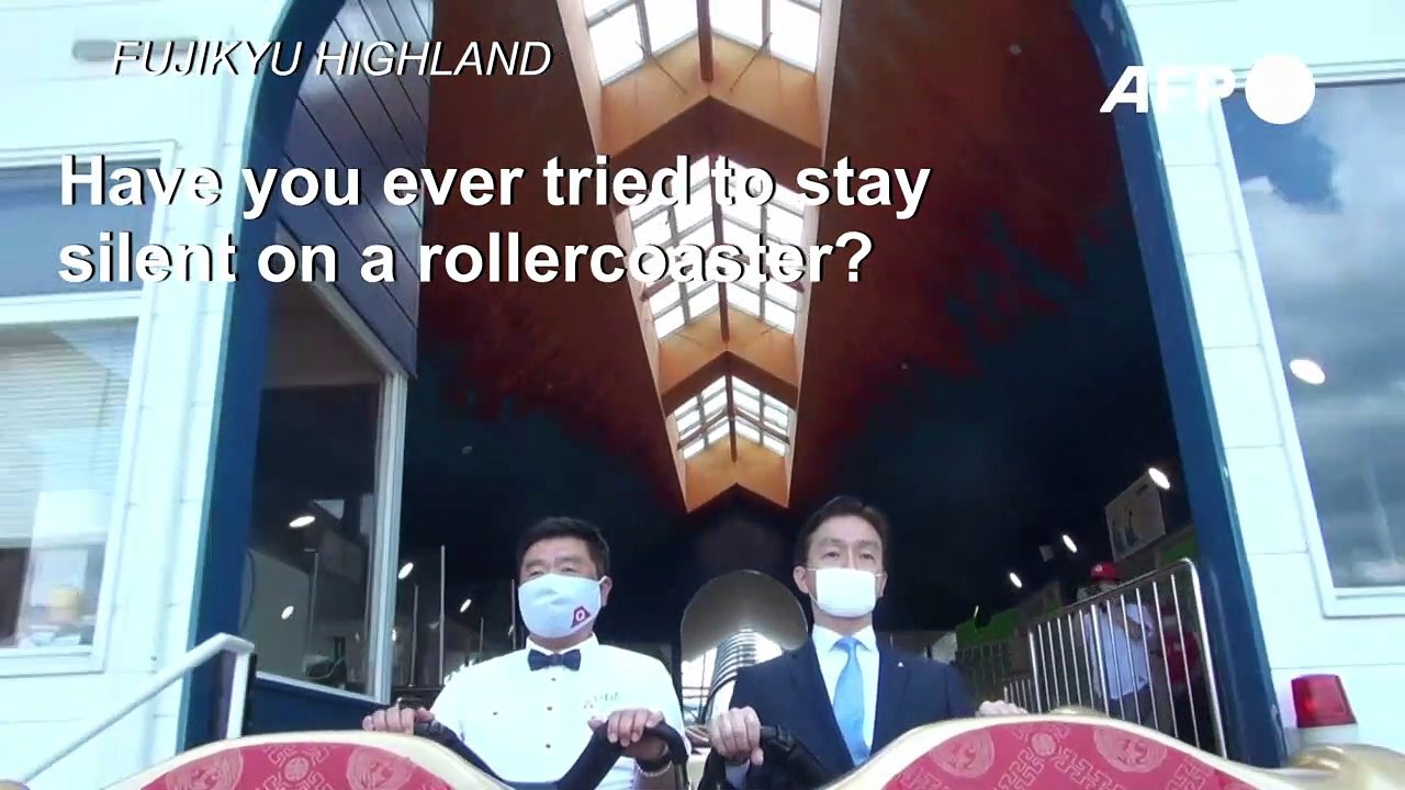 Silent screams: Japan rollercoaster virus guide wins hearts