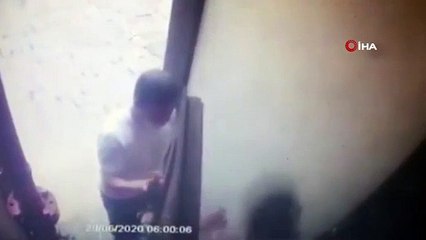 Televizyon hırsızları kameraya yakalandı