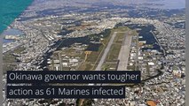 Okinawa governor wants tougher action as 61 Marines infected, and other top stories from July 14, 2020.