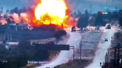 İdlib'te Türk-Rus ortak devriyesine bombalı saldırı: Yaralılar var!