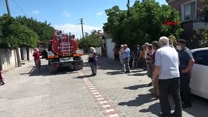 Çanakkale'de ev yangını: 1'i ağır 2 kardeş yaralı