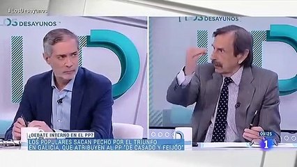 Espinosa recomienda un "psiquiatra" a un periodista que comparó a Vox con los nazis en TVE