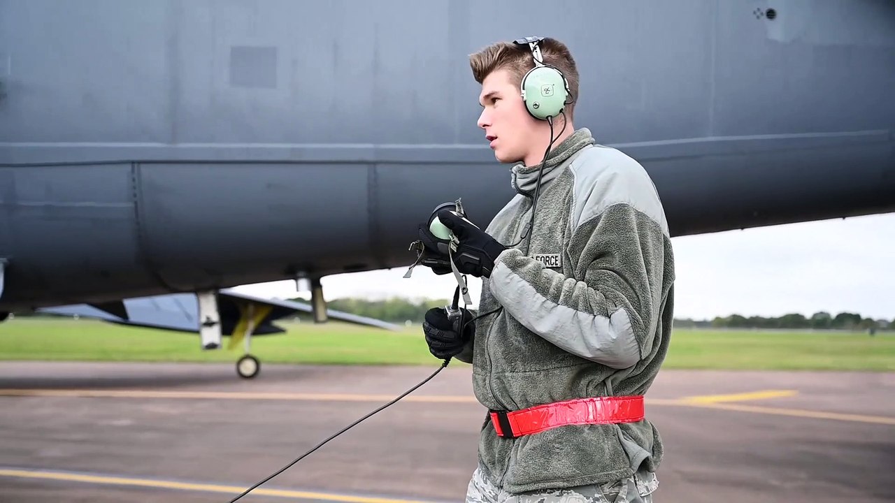 US Air Force • B-52 Stratofortress Maintenance •  RAF Fairford, England