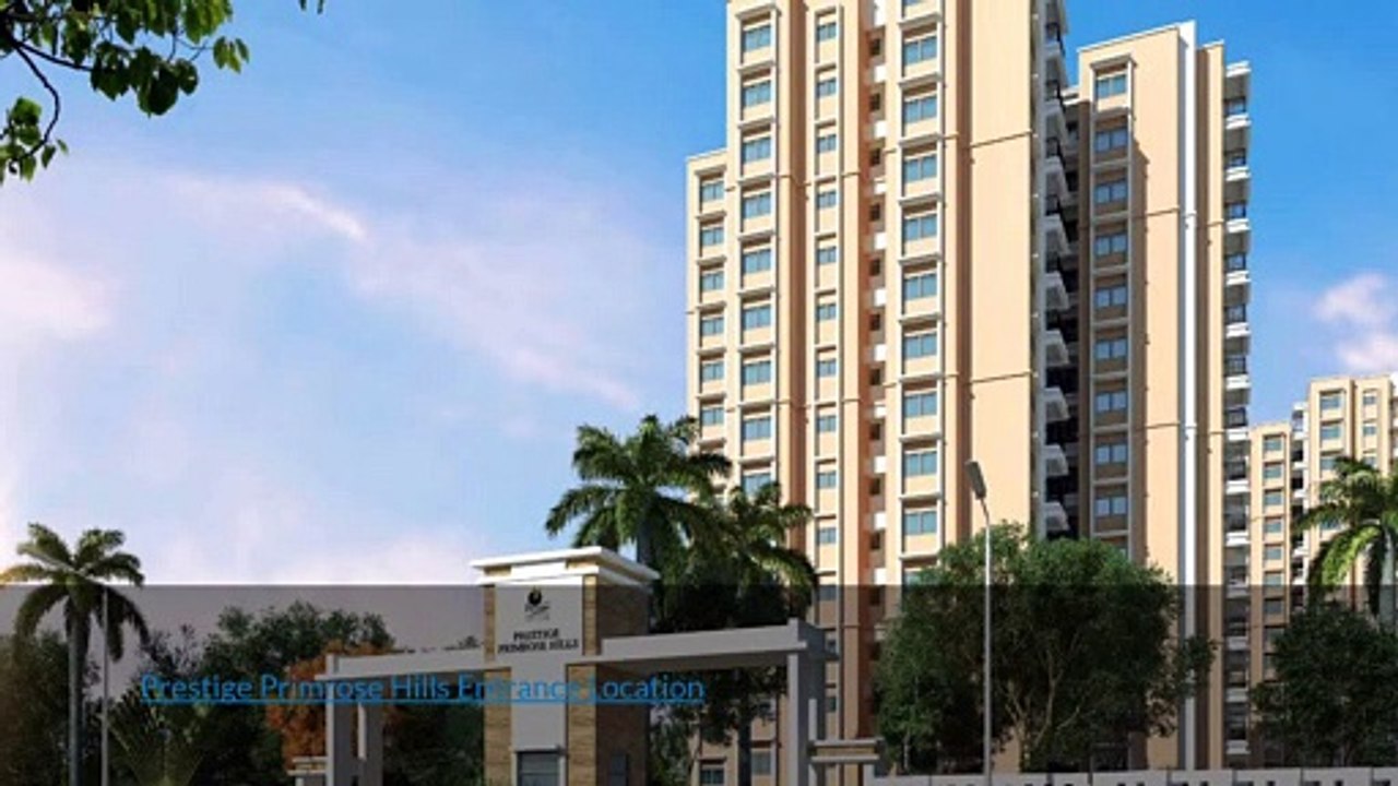Prestige Primrose Hills Now At Off Kanakapura Road Bangalore South