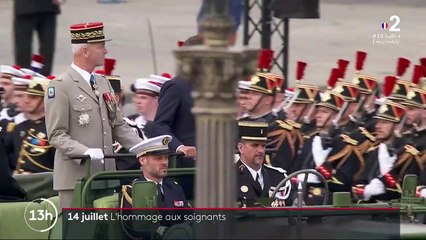 14-juillet : un hommage aux soignants et une interview du chef de l’État