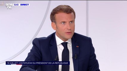 Emmanuel Macron souhaite rendre le port du masque obligatoire dans tous les lieux publics clos à partir du 1er août