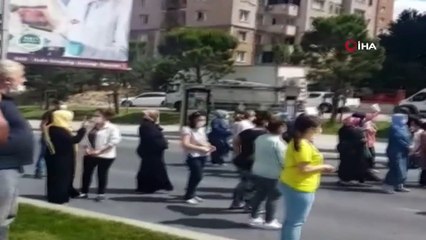 Esenyut’ta yolun karşına geçmek isteyen gence araç böyle çarptı