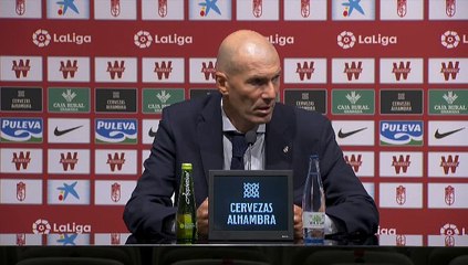 Zinedine Zidane: "Para hacer cosas importantes en la Liga hay que sufrir"