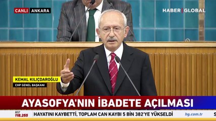 Kılıçdaroğlu'dan 'Ayasofya' tepkisi
