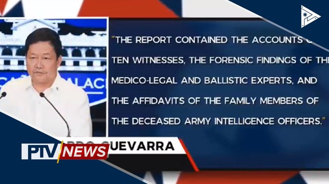 Resulta ng imbestigasyon ng NBI sa Jolo shooting incident, naisumite na
