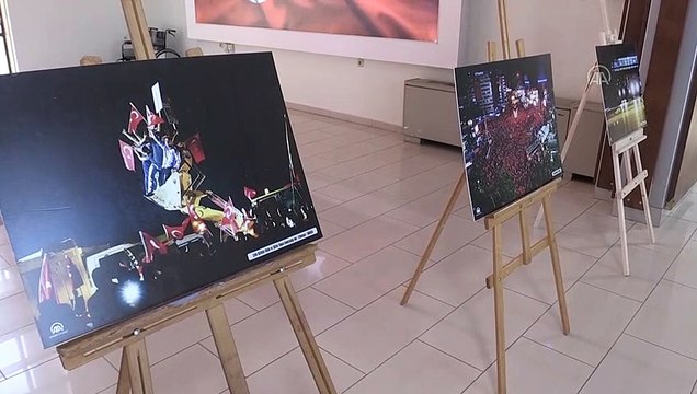Aydın'da 'Anadolu Ajansı Fotoğraflarıyla 15 Temmuz Sergisi' açıldı