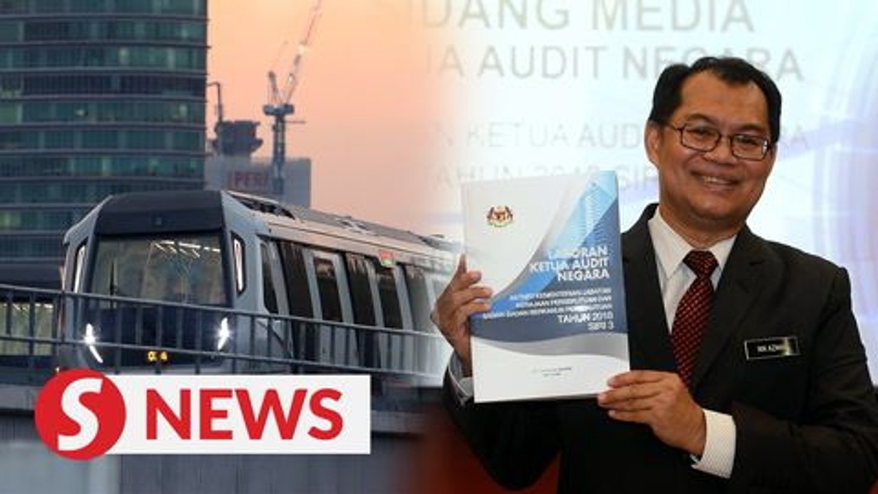 Auditor-General's report highlights issues in MRT Line 1