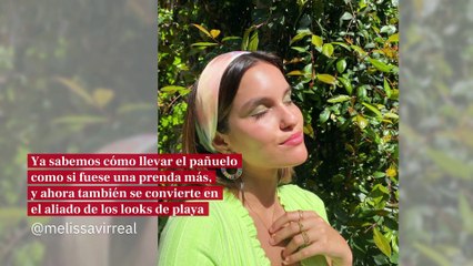 Formas de llevar un pañuelo para reinventar tus looks de playa
