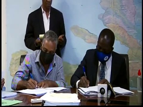 Minis Joiséus Nader a siyen yo akò ak fim GMA pou reyalizasyon pwojè Delmas 33 ak Gérald Bataille