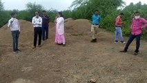 नारायणगढ़ के अंतरी खुर्द में तहसीलदार ने की 400 ट्रॉली अवैध रेत जब्त