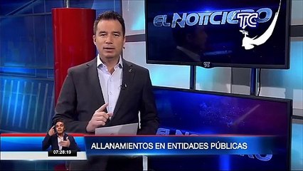 Allanamientos en entidades públicas en Quito y Cuenca
