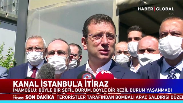 İBB Başkanı Ekrem İmamoğlu Kanal İstanbul projesi için itiraz dilekçesi verdi