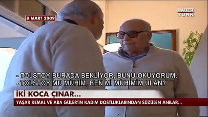Yaşar Kemal'in poz verdiği, Ara Güleri'in deklanşöre bastığı 'büyük buluşma' yeniden gündemde: Tolstoy mu mühim, ben mi?