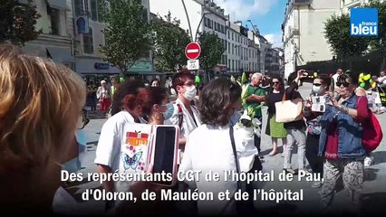 Le geste symbolique des soignants du Béarn