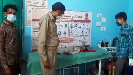 घर के बाहर खेल रहा मासूम बाइक की चपेट में आकर घायल