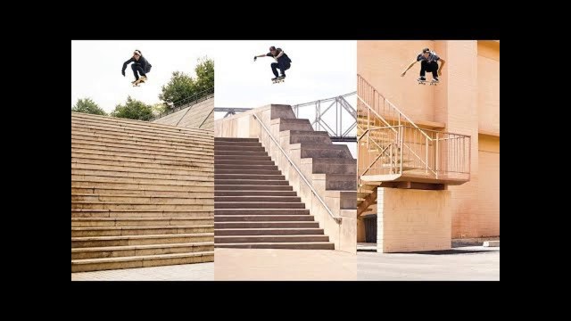 Aaron Jaws Homoki 'Knees Of Steel' Skateboarding