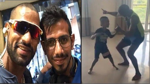 Yuzvendra Chahal Wicked Reply To Shikhar Dhawan Dance Video || Oneindia Telugu