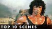 TOP 10 SCENES FROM THE RAMBO TRILOGY - Starring Sylvester Stallone