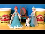 Play Doh Disney Frozen Dolls Anna of Arendelle Disney Princess Dolls MagicClip Elsa and Olaf Snowman