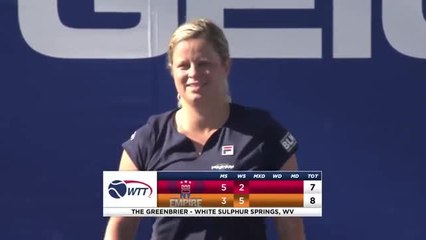 Kim Clijsters décroche sa première victoire depuis son retour