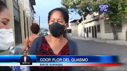 Reportan enorme bache en calles del sur de Guayaquil