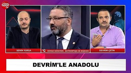 Cengiz Günaydın:"TFF'nin en az hata ile bu işi atlatacağını biliyorduk"