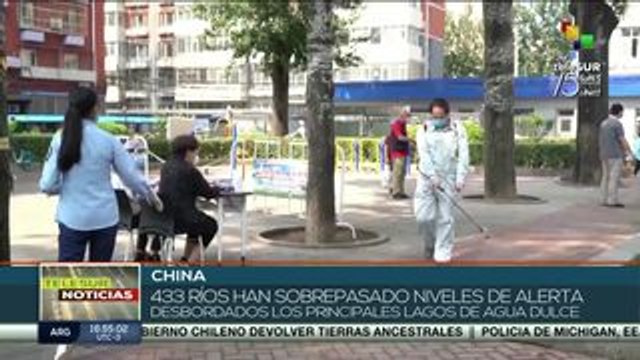 China enfrenta las peores inundaciones registradas en décadas