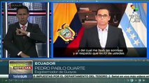 Ecuador: renuncia Pedro Pablo Duarte a gobernatura de Guayas