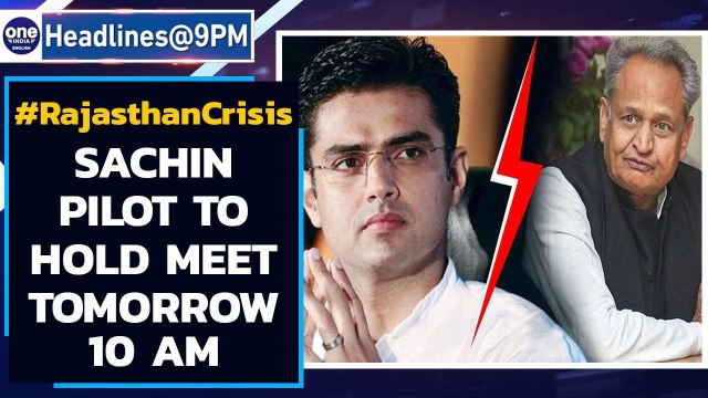 Sachin pilot to hold press conference at 10 AM tomorrow, Rajasthan crisis deepens | Oneindia News
