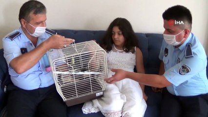 Zabıta ekiplerinden duygulandıran hediye