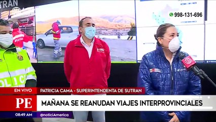 Primera Edición: Sutran presentó plan Viaje Seguro para la reactivación del transporte interprovincial