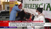 Primera Edición: Ministerio de Salud instaló 158 puntos Covid en Lima