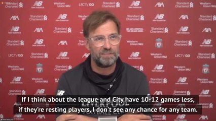 Скачать видео: FOOTBALL: Premier League: Klopp pleased City can play Champions League