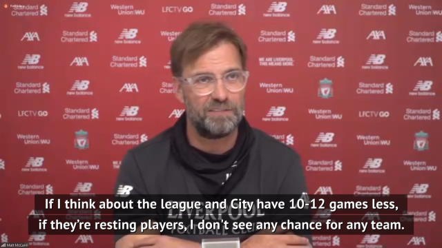 FOOTBALL: Premier League: Klopp pleased City can play Champions League