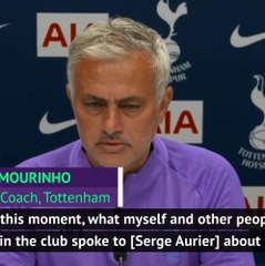 Tottenham won't put pressure on Aurier to play - Mourinho