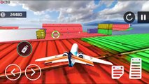 Mega Ramp Airplane Stunts Racer Impossible Tracks - Fly Airplane Ramp Drive - Android GamePlay #2