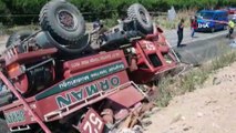 Tire'de orman yangınına giden ekip aracı kaza yaptı: 2 ölü