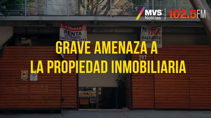 Grave amenaza a la propiedad inmobiliaria