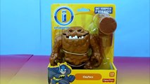 Imaginext Clayface eats Lightning Mcqueen & microdrifters Cars Mater Sally Luigi Sarge